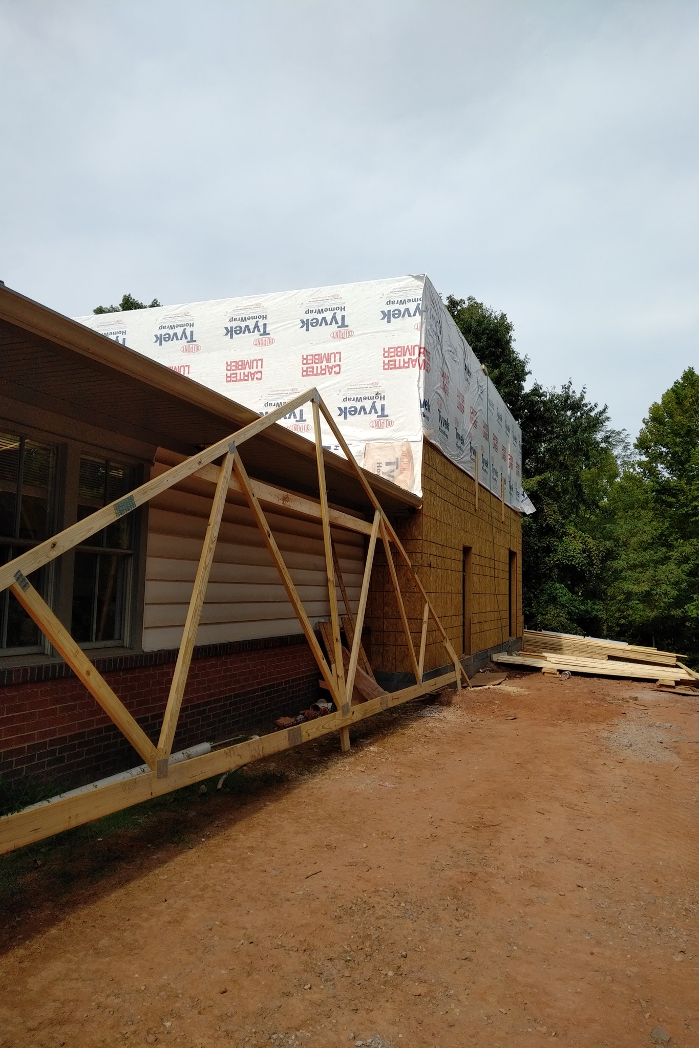 ongoing construction